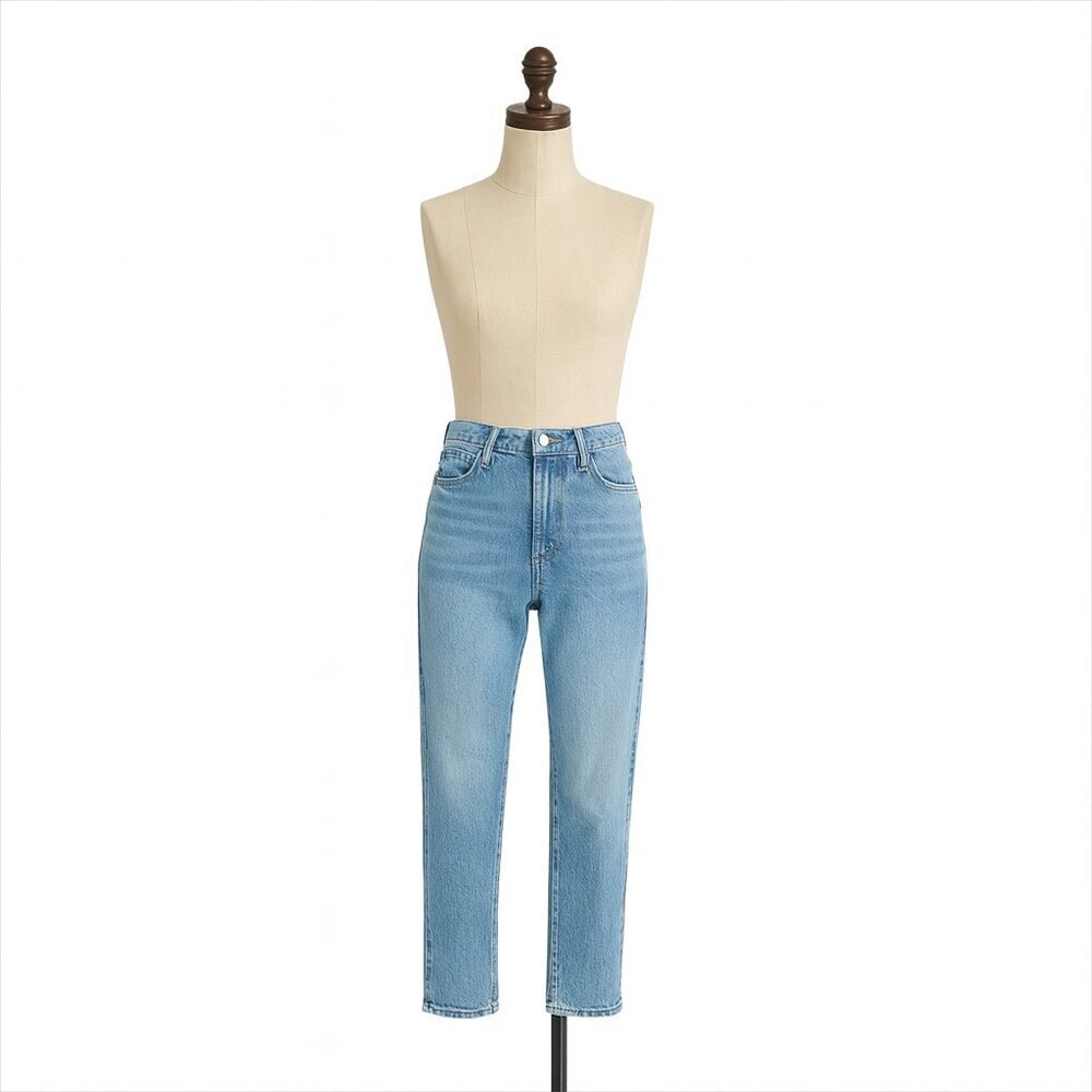 Reformation Liza Ultra High Rise Straight Cropped Jeans – Size 26